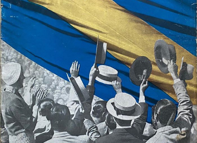 La hinchada de Boca en 1933