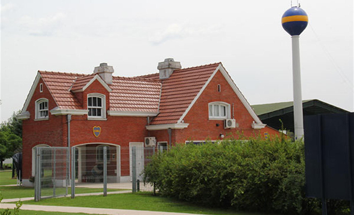 Una de las casas que había en el terreno