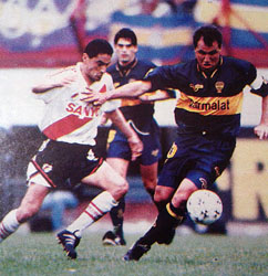 1994:  Boca empató con River Plate 0 a 0 