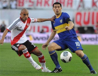 2013:  Boca le ganó a River Plate 1 a 0 