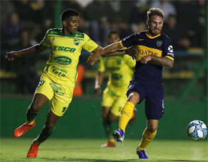 2019:  Boca le ganó a Defensa y Justicia 1 a 0 