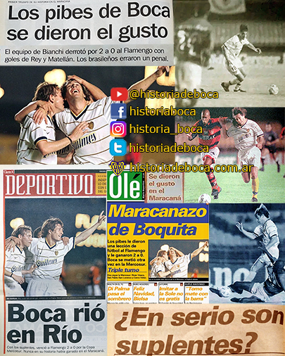 Boca ganó en el Maracaná