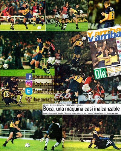 Boca goleó a Colón 3-0