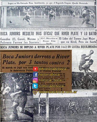 Boca le ganó 3-2 a River