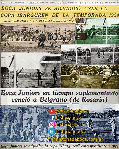 Boca ganó la Copa Ibarguren