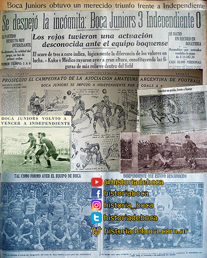 Éxito sobre Independiente 3-0