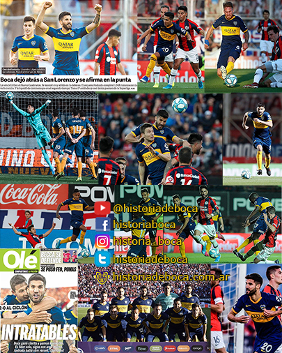 Boca venció a San Lorenzo 2-0