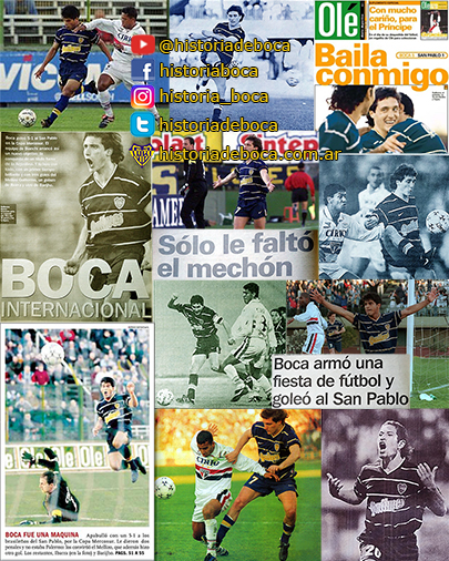 Boca goleó 5-1 a San Pablo