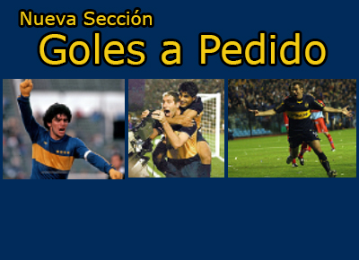 Nueva Sección: Goles a Pedido