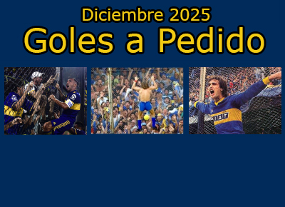 Goles a Pedido: los de Diciembre
