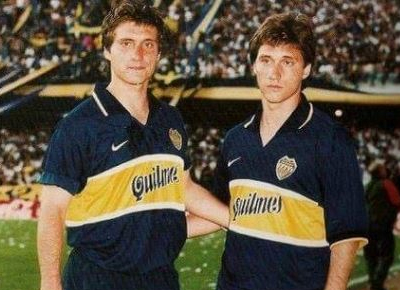 Los hermanos que jugaron en Boca