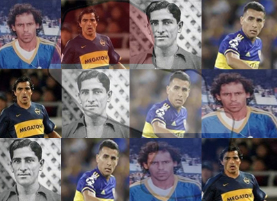 Los paraguayos que actuaron en Boca